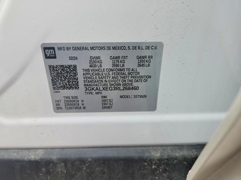 Продажа на аукционе авто 2024 Gmc Terrain, vin: 3GKALXEG3RL268460, номер лота: 48686746
