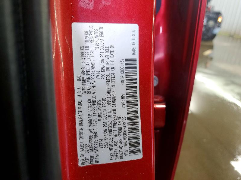 Auction sale of the 2023 Mazda Cx-50, vin: 7MMVABCM0PN138728, lot number: 48768876