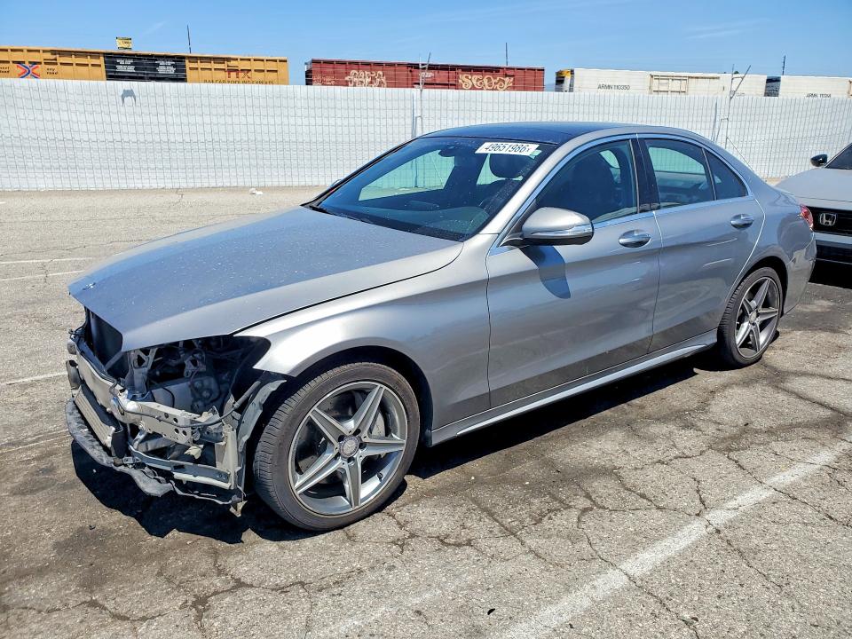 Продаж на аукціоні авто 2015 Mercedes-benz C, vin: 55SWF4KB5FU007582, номер лоту: 49651986
