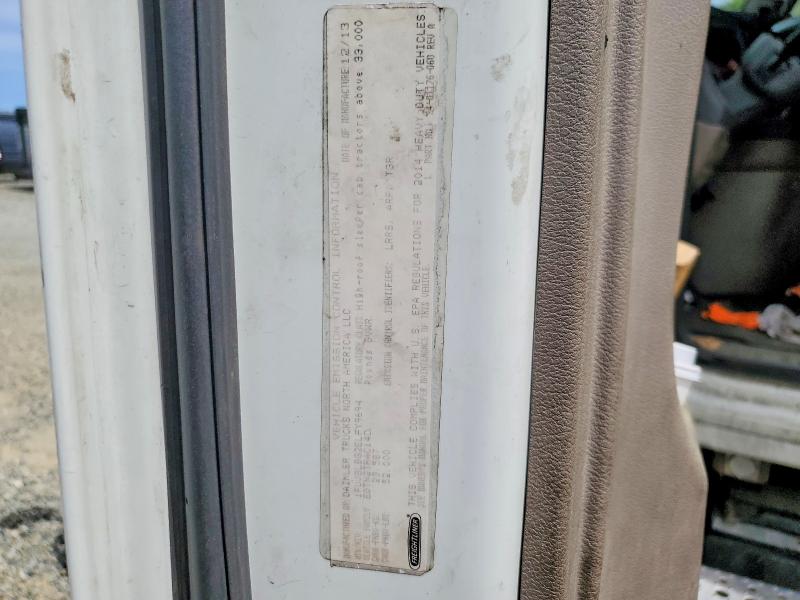 2014 Freightliner Cascadia მანქანა იყიდება აუქციონზე, vin: 1FUJGLBG2ELFY9694, აუქციონის ნომერი: 48766916