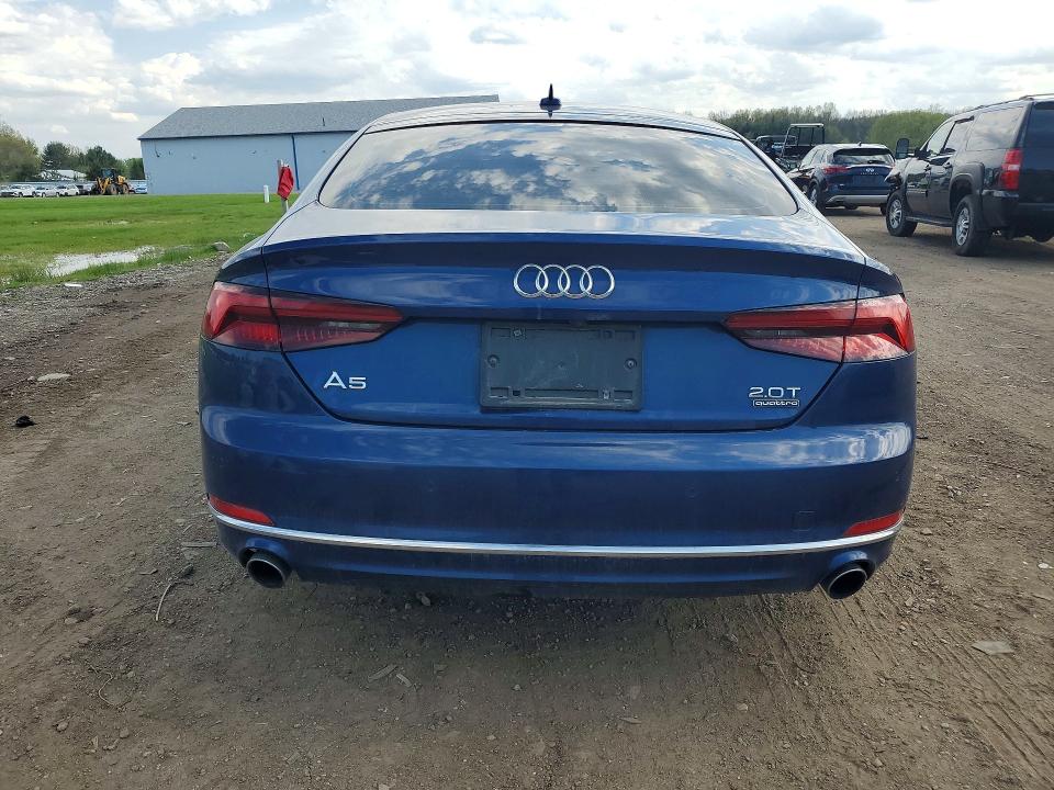 Продаж на аукціоні авто 2018 Audi A5, vin: WAUCNCF56JA032298, номер лоту: 50949616