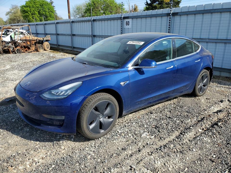 Продажа на аукционе авто 2019 Tesla Model 3, vin: 5YJ3E1EA9KF396858, номер лота: 47944066