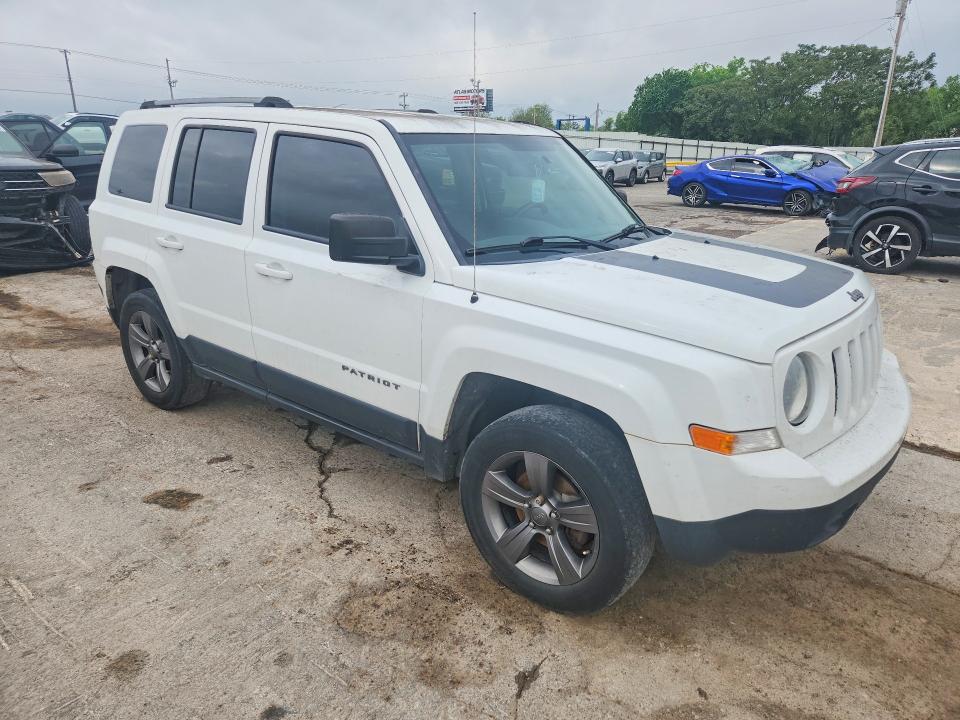 2016 Jeep Patriot მანქანა იყიდება აუქციონზე, vin: 1C4NJPBA7GD706497, აუქციონის ნომერი: 50100726