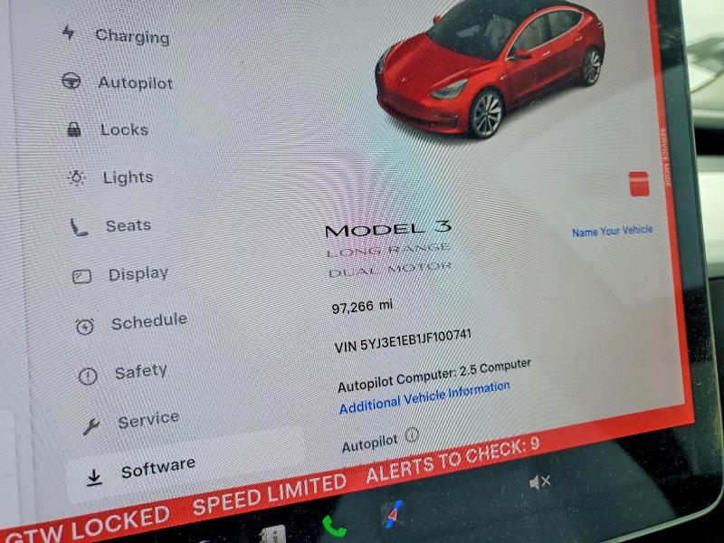 Продажа на аукционе авто 2018 Tesla Model 3, vin: 5YJ3E1EB1JF100741, номер лота: 51861306