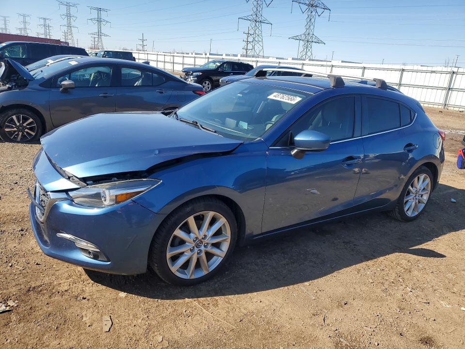 48762566 :رقم المزاد ، JM1BN1M39H1134953 vin ، 2017 Mazda 3 مزاد بيع