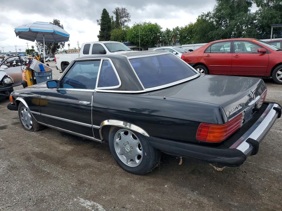 1985 Mercedes-benz 380 მანქანა იყიდება აუქციონზე, vin: WDBBA45C2FA023989, აუქციონის ნომერი: 50705876