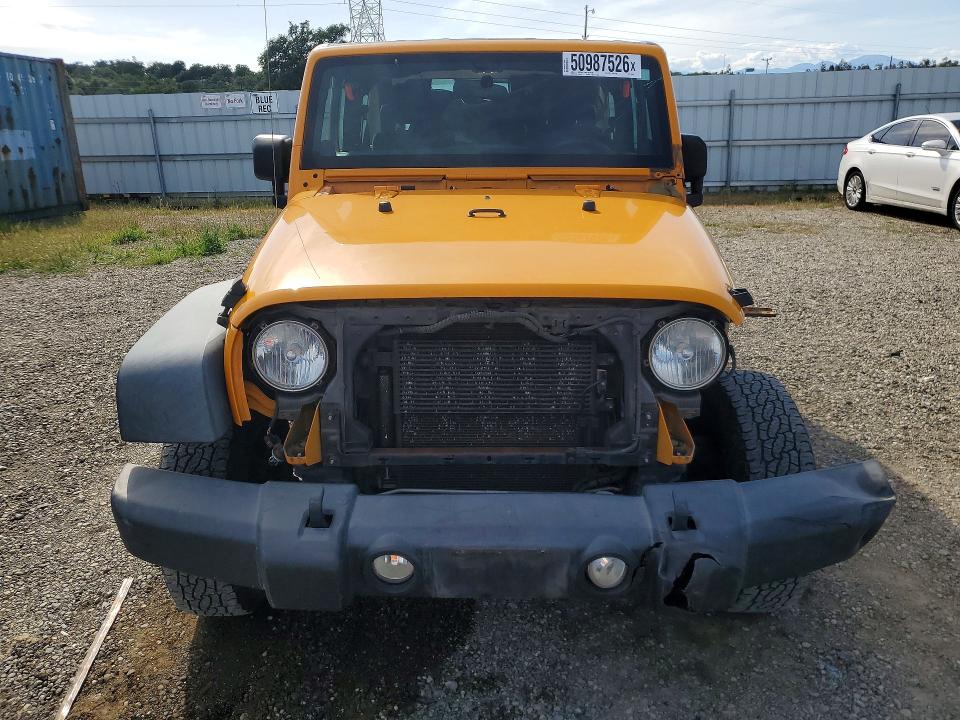 Aukcja sprzedaży 2012 Jeep Wrangler, vin: 1C4AJWAG5CL163083, numer aukcji: 50987526