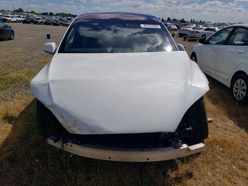 2022 Tesla Model X მანქანა იყიდება აუქციონზე, vin: 7SAXCDE55NF339480, აუქციონის ნომერი: 49797066