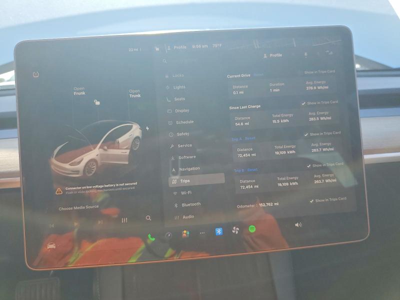 2022 Tesla Model 3 მანქანა იყიდება აუქციონზე, vin: 5YJ3E1EAXNF370872, აუქციონის ნომერი: 50843636