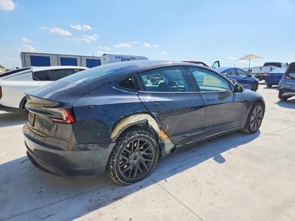 Продаж на аукціоні авто 2025 Tesla Model 3, vin: 5YJ3E1EA2SF971186, номер лоту: 51114296