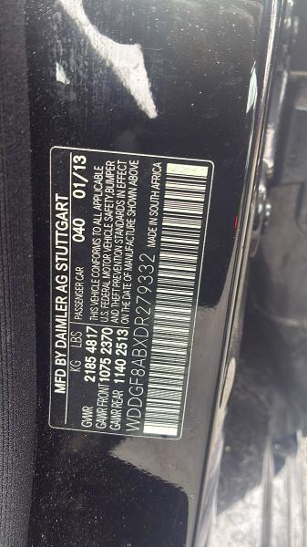 Продаж на аукціоні авто 2013 Mercedes-benz C, vin: WDDGF8ABXDR279332, номер лоту: 48867656