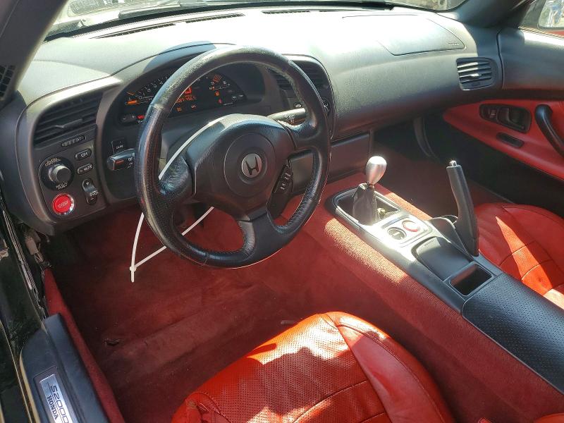 2000 Honda S2000 მანქანა იყიდება აუქციონზე, vin: JHMAP1146YT002173, აუქციონის ნომერი: 49686876