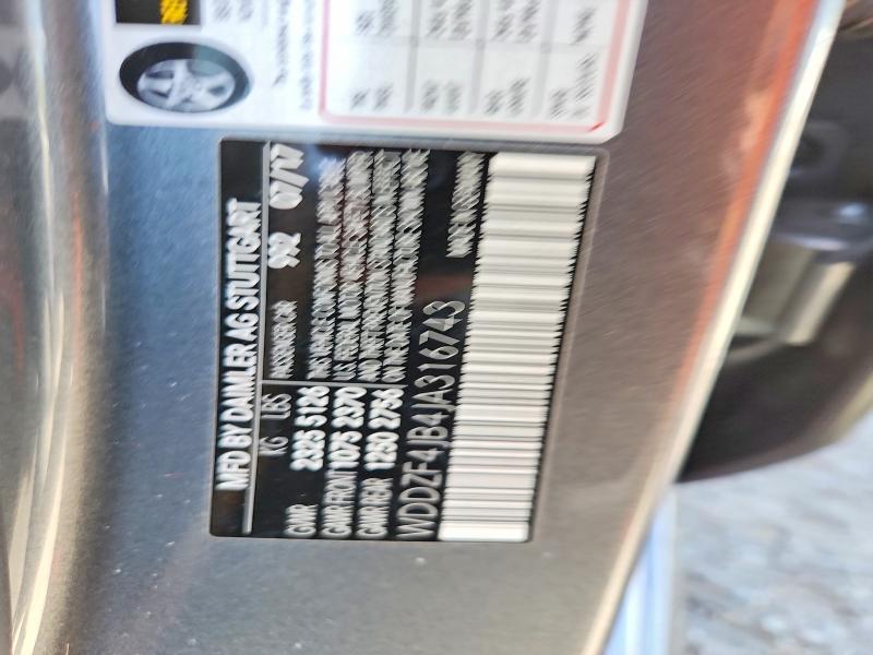 51439326 :رقم المزاد ، WDDZF4JB4JA316743 vin ، 2018 Mercedes-benz E مزاد بيع