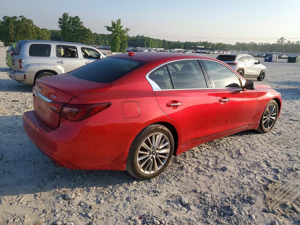 Aukcja sprzedaży 2021 Infiniti Q50, vin: JN1EV7BR3MM751400, numer aukcji: 50054976