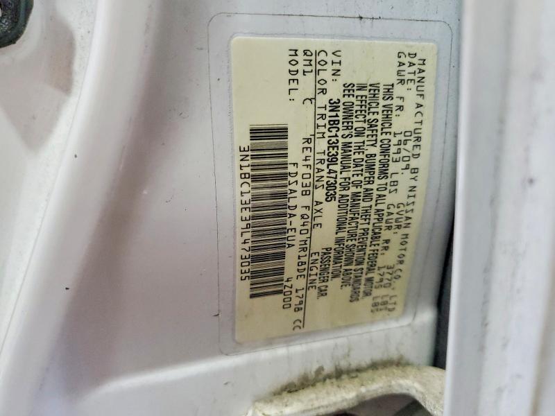 49997786 :رقم المزاد ، 3N1BC13E39L473035 vin ، 2009 Nissan Versa مزاد بيع