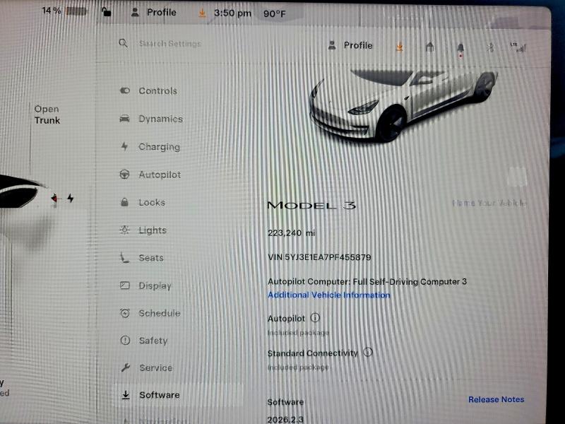 Aukcja sprzedaży 2023 Tesla Model 3, vin: 5YJ3E1EA7PF455879, numer aukcji: 50545476