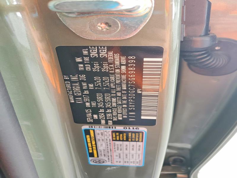 Aukcja sprzedaży 2025 Kia Telluride, vin: 5XYP5DGC7SG698398, numer aukcji: 50669846