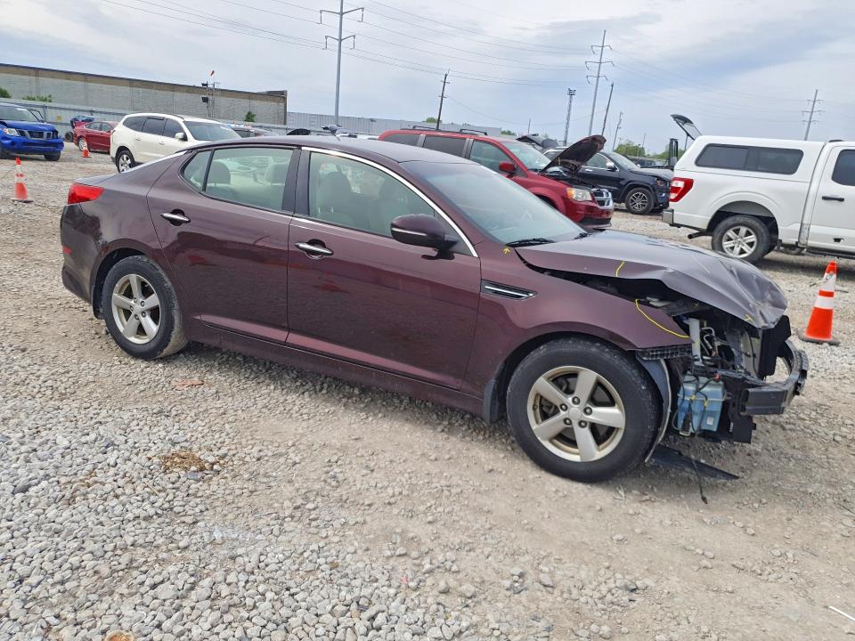 51514166 :رقم المزاد ، 5XXGM4A75FG437523 vin ، 2015 Kia Optima مزاد بيع