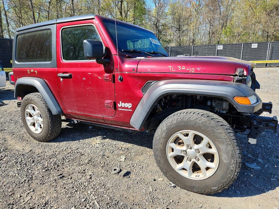48738136 :رقم المزاد ، 1C4GJXAN5MW670791 vin ، 2021 Jeep Wrangler مزاد بيع