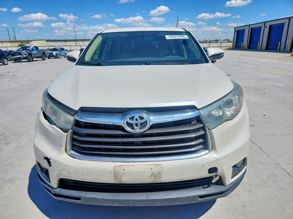 Продажа на аукционе авто 2015 Toyota Highlander, vin: 5TDZKRFH4FS117699, номер лота: 49020996