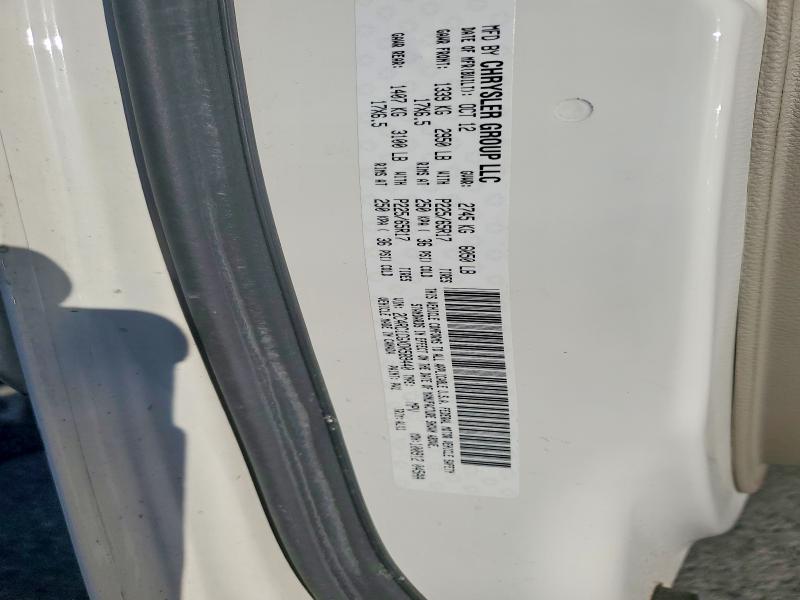 Продаж на аукціоні авто 2013 Chrysler Town & Country, vin: 2C4RC1CGXDR589440, номер лоту: 50267476