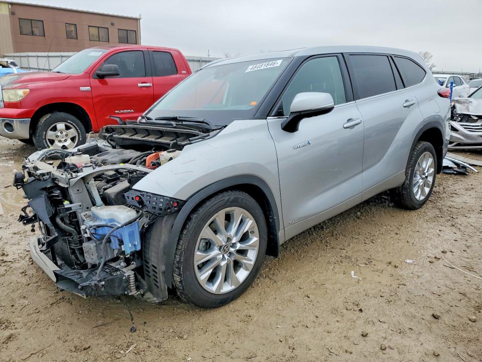 2020 Toyota Highlander Hybrid მანქანა იყიდება აუქციონზე, vin: 5TDXBRCH3LS006147, აუქციონის ნომერი: 48481846