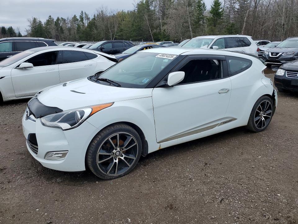 2014 Hyundai Veloster მანქანა იყიდება აუქციონზე, vin: KMHTC6AD0EU182609, აუქციონის ნომერი: 49024326