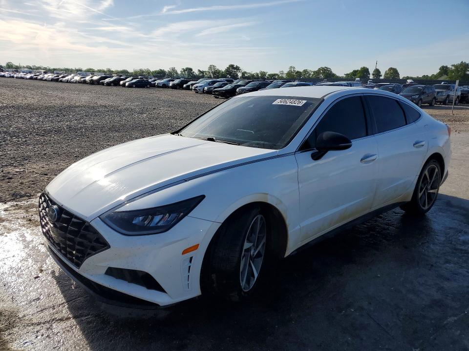 2021 Hyundai Sonata მანქანა იყიდება აუქციონზე, vin: 5NPEJ4J25MH067910, აუქციონის ნომერი: 50624826