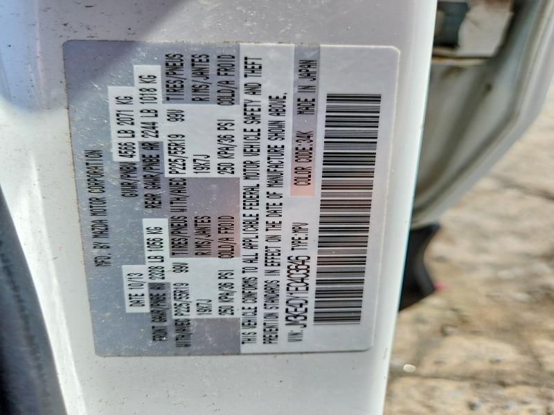51578246 :رقم المزاد ، JM3KE4DY1E0403646 vin ، 2014 Mazda Cx-5 مزاد بيع