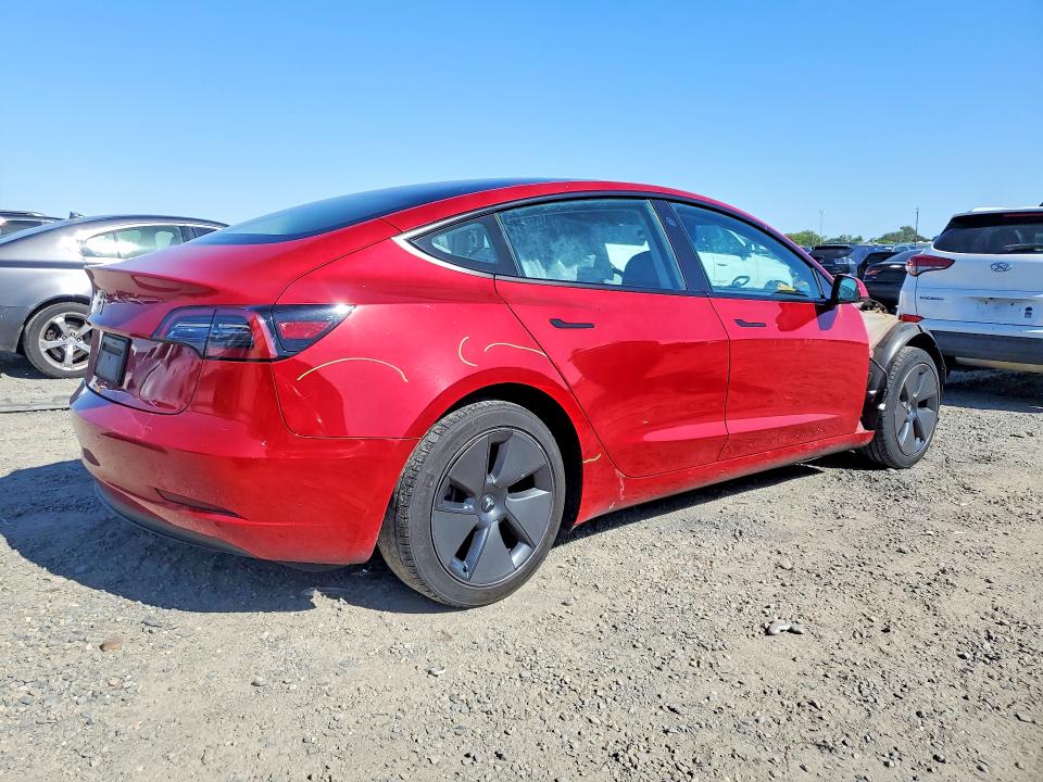 2023 Tesla Model 3 მანქანა იყიდება აუქციონზე, vin: 5YJ3E1EA1PF598147, აუქციონის ნომერი: 51948006