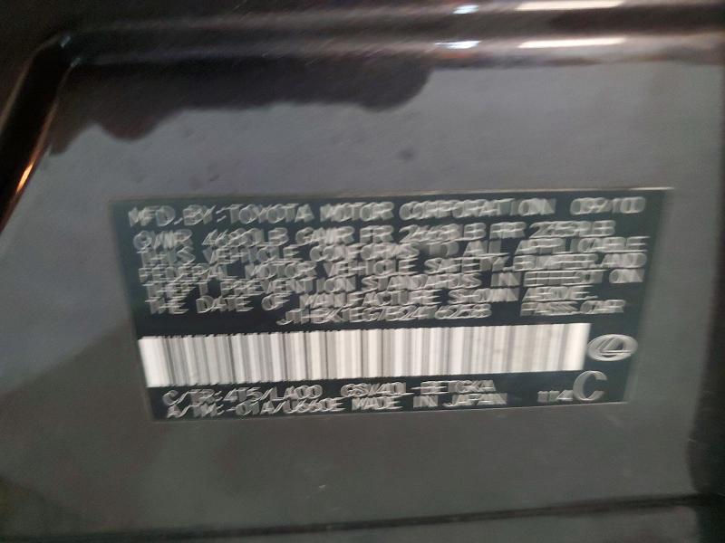 48648166 :رقم المزاد ، JTHBK1EG7B2416258 vin ، 2011 Lexus Es 350 مزاد بيع
