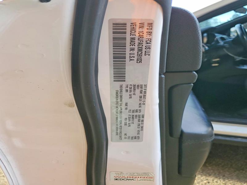 Aukcja sprzedaży 2021 Jeep Grand Cherokee, vin: 1C4RJFAGXMC591025, numer aukcji: 48847076