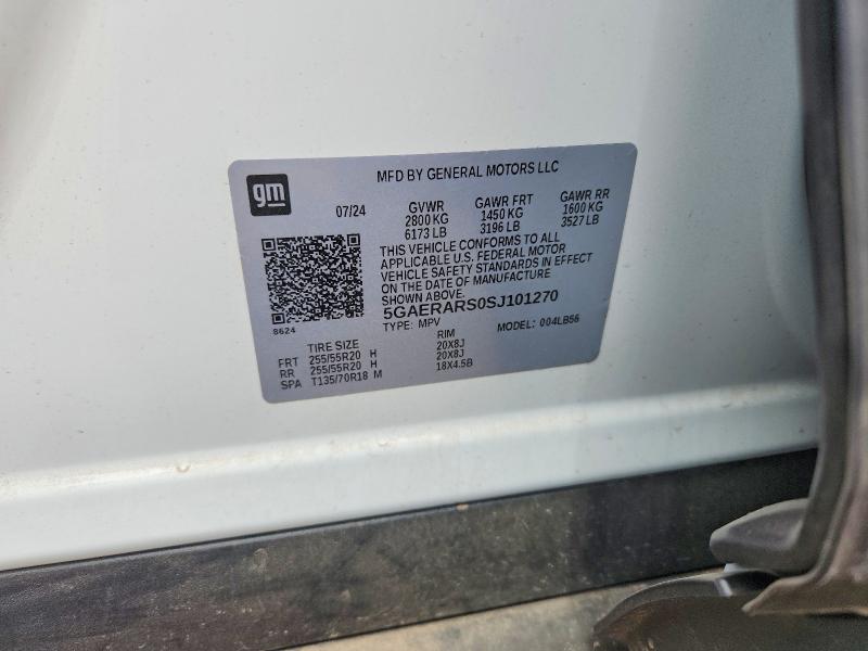 Продаж на аукціоні авто 2025 Buick Enclave, vin: 5GAERARS0SJ101270, номер лоту: 50326516