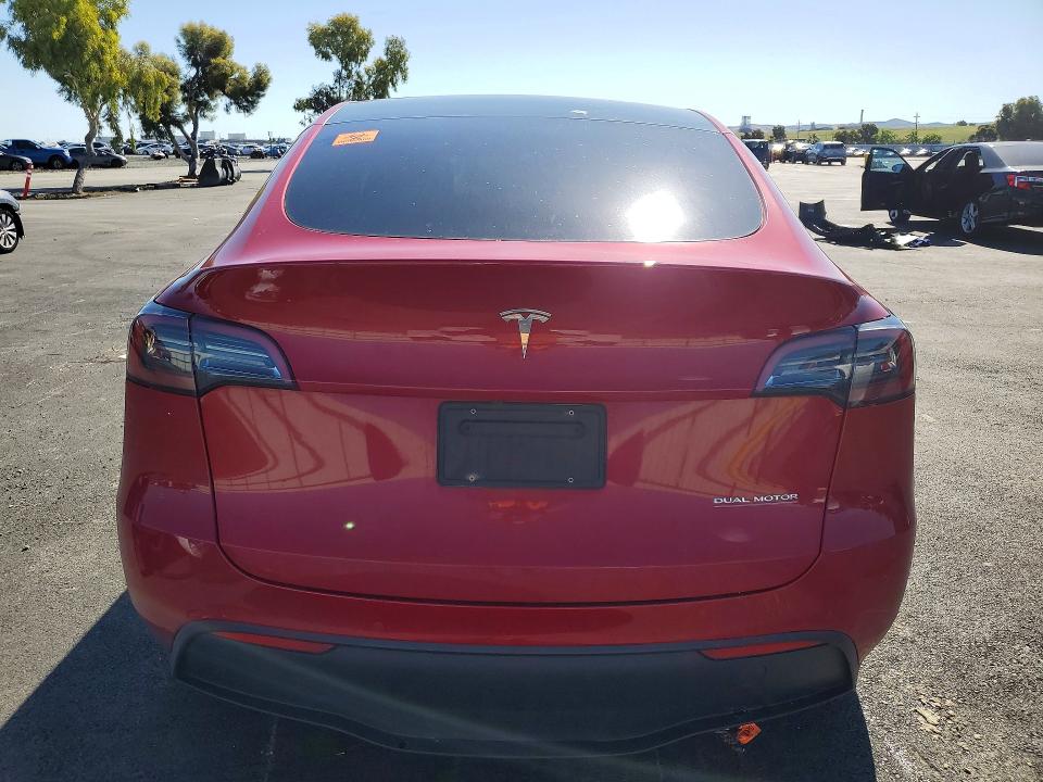 2022 Tesla Model Y მანქანა იყიდება აუქციონზე, vin: 7SAYGDEF0NF448978, აუქციონის ნომერი: 50959616