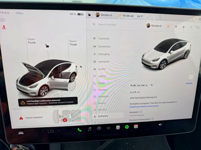 49503216 :رقم المزاد ، 7SAYGDED7RF046475 vin ، 2024 Tesla Model Y مزاد بيع