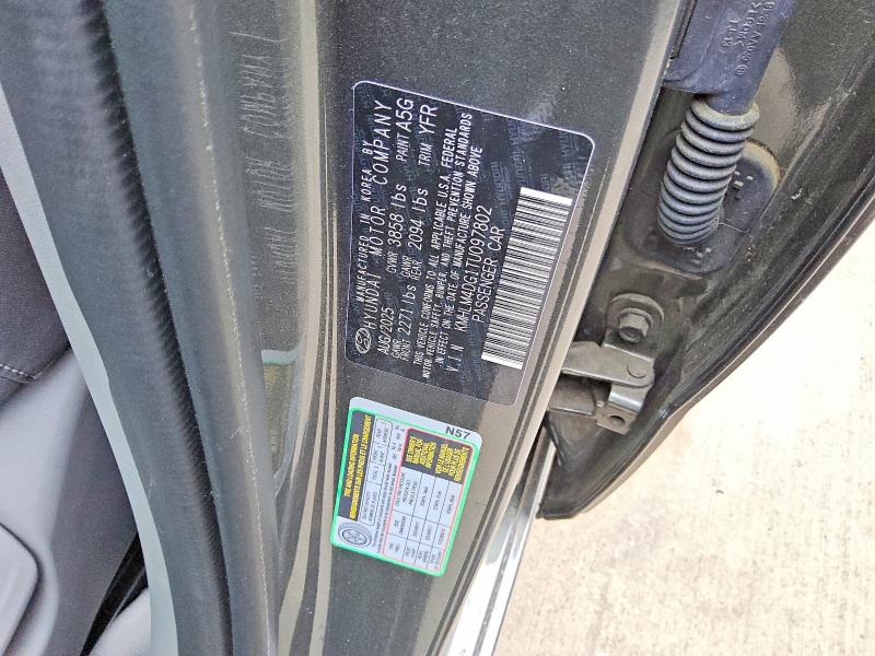 2026 Hyundai Elantra მანქანა იყიდება აუქციონზე, vin: KMHLM4DG1TU097802, აუქციონის ნომერი: 51319886