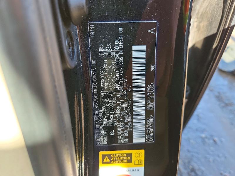 Продажа на аукционе авто 2015 Lexus Rx 350, vin: 2T2BK1BA0FC274453, номер лота: 48748116