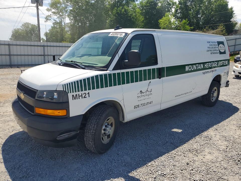 49399316 :رقم المزاد ، 1GCWGBFG6K1317302 vin ، 2019 Chev Express G2500 مزاد بيع