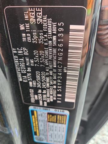 Aukcja sprzedaży 2022 Kia Telluride, vin: 5XYP34HC7NG261395, numer aukcji: 49384376