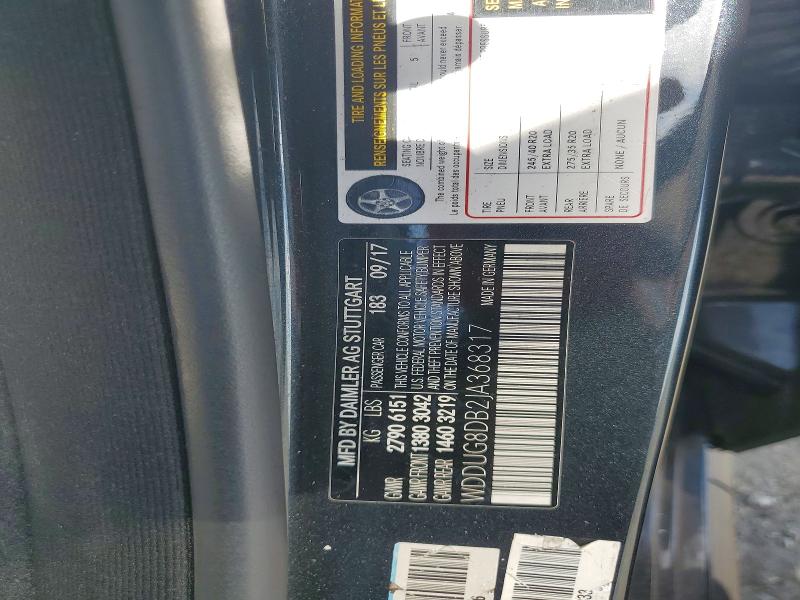 Продажа на аукционе авто 2018 Mercedes-benz S, vin: WDDUG8DB2JA368317, номер лота: 47893976