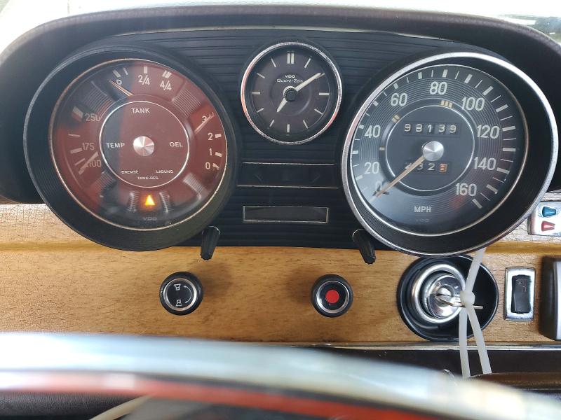 Aukcja sprzedaży 1971 Mercedes Benz 280, vin: 10801610051588, numer aukcji: 49319446