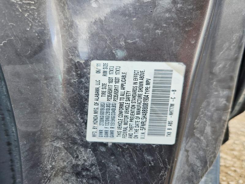 51329746 :رقم المزاد ، 5FNRL5H48BB081904 vin ، 2011 Honda Odyssey مزاد بيع