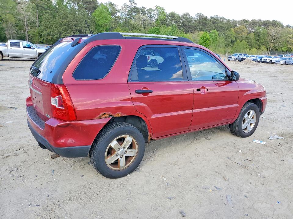 2010 Kia Sportage მანქანა იყიდება აუქციონზე, vin: KNDKGCA36A7709457, აუქციონის ნომერი: 50858076