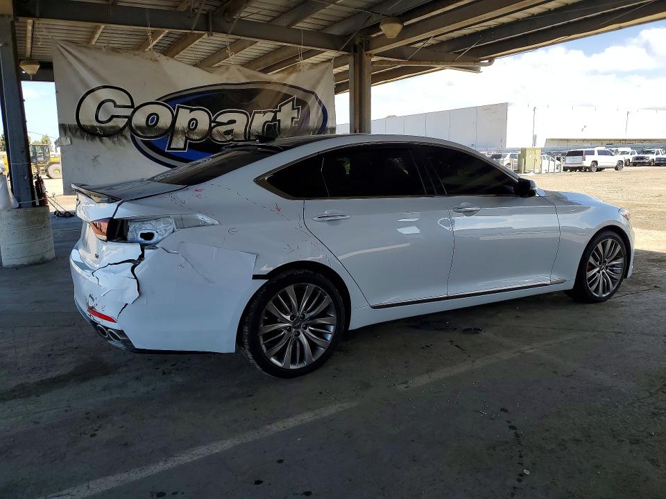 51481176 :رقم المزاد ، KMHGN4JF7HU204711 vin ، 2017 Genesis G80 مزاد بيع