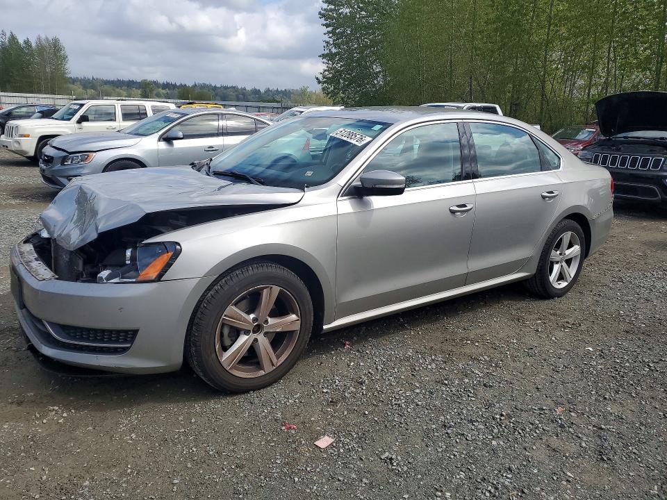 Auction sale of the 2013 Volkswagen Passat, vin: 1VWBP7A32DC091778, lot number: 51288576