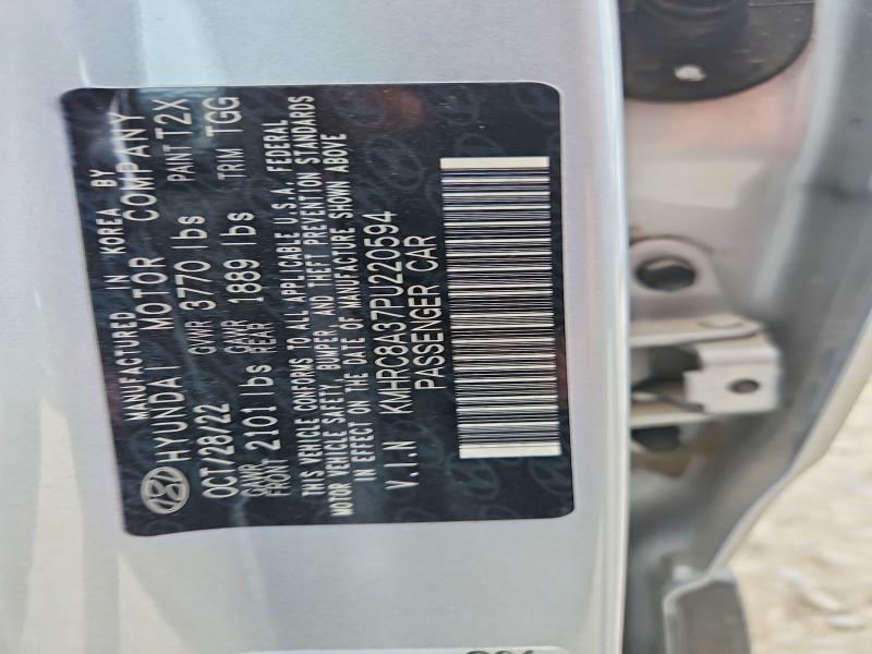 Продажа на аукционе авто 2023 Hyundai Venue, vin: KMHRC8A37PU220594, номер лота: 50971316