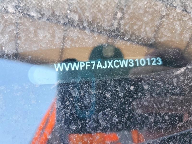 Aukcja sprzedaży 2012 Volkswagen Golf, vin: WVWPF7AJXCW310123, numer aukcji: 50092096
