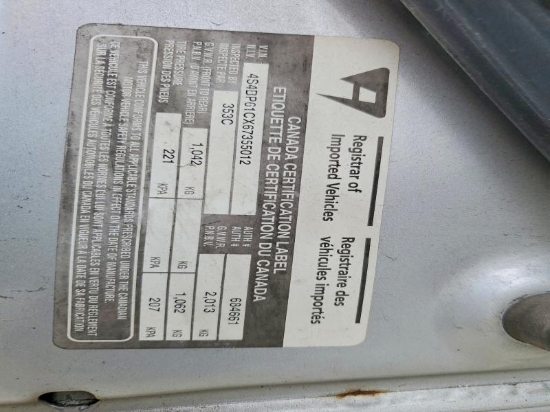 Продажа на аукционе авто 2006 Subaru Legacy, vin: 4S4BP61CX67355012, номер лота: 48940406