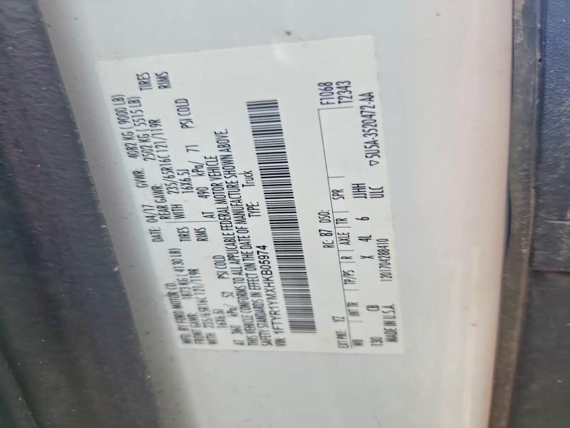 Aukcja sprzedaży 2017 Ford Transit, vin: 1FTYR1YMXHKB05974, numer aukcji: 51605766