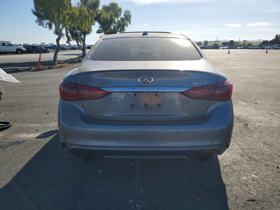 2018 Infiniti Q50 მანქანა იყიდება აუქციონზე, vin: JN1EV7AP1JM358734, აუქციონის ნომერი: 48978406